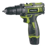 Taladro Percutor Inalámbrico Philco Pt12ase2p 18nm 1800m/min Verde Musgo 50