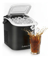 Fabrica De Hielo Portatil Ultracomb Hl-6500 9 Cubos Ciclo 6min Negro