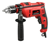 Taladro Eléctrico Percutor 710w 13mm Daihatsu Ti710 3000rpm 50hz Color Rojo Frecuencia 50 Hz Funciones De Reversa Y Percutor Y Traba Para Operación Continua