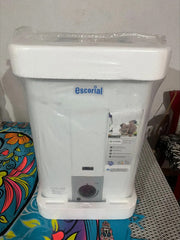 Calefon Escorial 14 Lts Tiro Natural Automático Sin Piloto! Color Blanco Tipo De Gas Gn