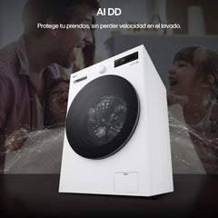 Lavarropas Inverter LG Carga Frontal Wifi Direct Drive Ia 13 Kg Blanco