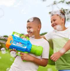 Mega Pistola De Burbujas Zuru Buncho Bubbles Color Azul
