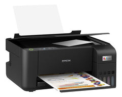 Impresora A Color Multifunción Epson Ecotank L3210 Negra Negro