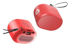 Parlante Portátil Bluetooth Hp Bts01 Rojo Extra Bass Mic Cts Rojo