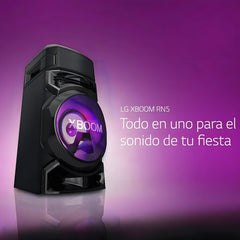 Parlante LG Xboom Xboom Rn5 Rn5 Portátil Con Bluetooth Negro