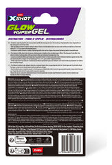 Recarga Gellet Hypergel X-shot De 15000 Municiones Fluo Verde Lima