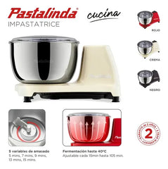 Amasadora Eléctrica Pastalinda Impastatrice Crema