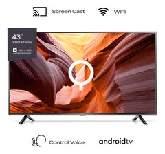 Smart Tv Quint Qt2-43android Led Android Tv Full Hd 43 220v