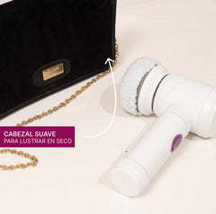 Cepillo Eléctrico Limpia Prendas Y Zapatillas 5 En 1 Atma Lz1223pi Recargable Por Usb Blanco