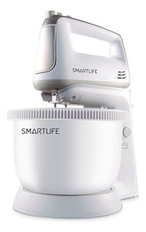 Batidora Pedestal Smartlife Sl-hm5035pn 300w 5 Velocidades Color Blanco Frecuencia 50 Hz X 60 Hz