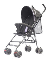 Cochecito Para Bebe Paraguitas Rodado Plegable Bebesit 1052d Negro/lila Negro