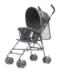Cochecito Para Bebe Paraguitas Rodado Plegable Bebesit 1052d Negro/lila Negro