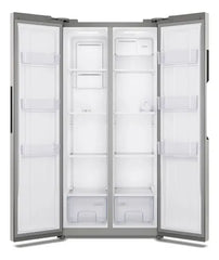 Heladera Gafa 457l No Frost Side By Side Inverter Inox Hgsbs457x Acero Inoxidable