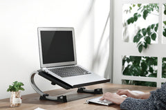 Mesa Notebook Regulable Ergonómica Onebox Ob-s1 Soporte Acero Negro