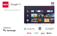 Smart Tv Rca 50 4k Led Google Tv And50p6uhd Wifi Bluetooth Hdmi