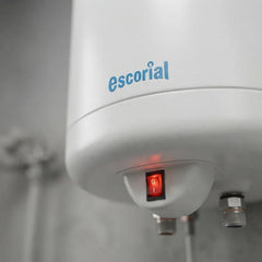 Termotanque Electrico Carga Superior Escorial El-55 De 55lts Blanco