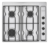 Anafe A Gas Longvie A2600rxf Inox Rejillas De Ventilación Color Gris