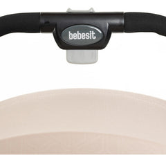Cochecito Compacto Beige Foldy Bebesit Negro