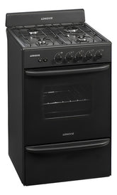 Cocina A Gas Longvie 12331g Grafito De 4 Hornallas 56cm Grafito