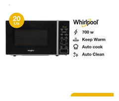 Microondas Whirlpool Wms20bs 20l Acero Inoxidable