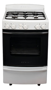 Cocina Orbis 958bc4 Blanca 4 Hornallas Con Encendido Electrónico Multigas Blanco