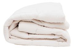 Acolchado Grueso Simil Tussor Fp Home Premium 1-1/2 Plaza Cs Blanco Lisa