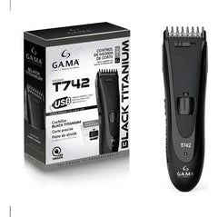 Pack Afeitadoras Gama Black Titanium T742 Negro