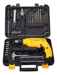 Taladro Percutor Con Maletin Stanley Sdh600ka 13mm 600w C Amarillo 50 Hz