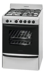 Cocina A Gas Longvie 19501b 56cm Blanco Encendido Una Mano