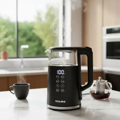 Pava Eléctrica Yelmo Pe-3922 Con Pantalla Digital Negro