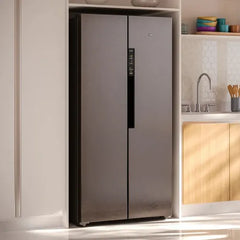 Heladera Gafa 457l No Frost Side By Side Inverter Inox Hgsbs457x Acero Inoxidable