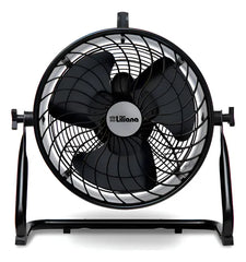 Ventilador Turbo Liliana Vthd16n 3 Aspas Piso Pared Techo 40.64 Cm 50hz/60hz Negro Negro Metal 3