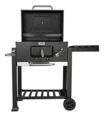 Parrilla A Carbon Movil Ext Barbacoa Chulengo Vivendi Cs Negro