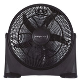 Ventilador De Piso Turbo Kanji Kjh-fh1405 Con 5 Palas 35.56 Cm 50 Negro Negro Plástico 5