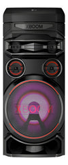 Torre Sonido LG Xboom Rnc7 1000w Rms Karaoke Star Dj App Cs Color Negro