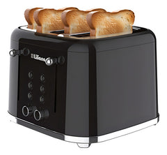 Tostadora Liliana Retrostyle At932 Color Negro