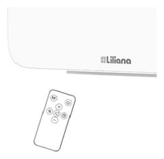 Caloventor Vidrio Pared Tipo Split Liliana C951 Smartheat Blanco