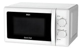 Microondas Mecánico Bgh Quick Chef B120m20i 20l 6 Nivel 700w