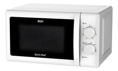Microondas Mecánico Bgh Quick Chef B120m20i 20l 6 Nivel 700w