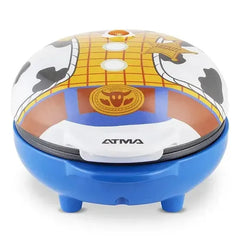 Wafflera Mini Atma Mw013wtsdn Woody Toy Story 550w Antiadherente Azul