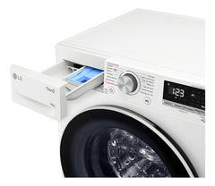 Lavarropas Carga Frontal LG Wm10wvc4s6 Blanco Inv Ai 10kg Cs