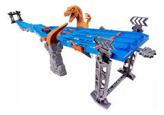 Pista De Autos Lanzador Zuru Metal Machine Raptor Attack Azul