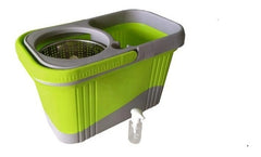 Mopa Balde Escurridor Trapeador Ultraplana Verde Tio Musa Verde