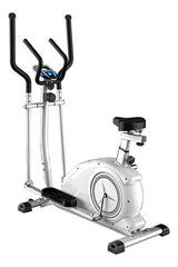 Bicicleta Eliptica Con Asiento Tm 61505 Blanco Abs Acero Cts Blanco