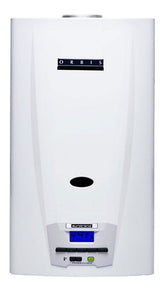 Calefón Gas Natural Tiraje Natural Orbis 320kson 20ltS Blanco
