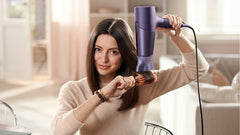 Secador De Pelo Philips Thermoshield Bhd514/00 Violeta 2300w