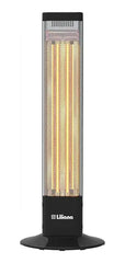 Calefactor Electrico Infrarrojo Liliana Cv027 De 600-1200w Negro