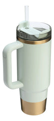 Vaso Térmico Stanley Quencher Verde Dorado 887ml Libre Bpa C Celadon Gilded