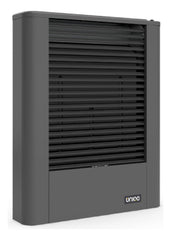 Calefactor Convector Multigas Coppens Uniqo Cun35 Tb 3500 Gris Oscuro