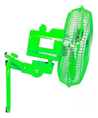 Mini Ventilador 3 En 1 De 10 PuLG Kanji Kjh-fh1606 Verde Cts 25 Cm 0 Verde Plateado Metal 3